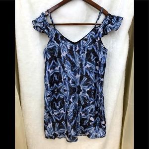 Rieley Collection Blue & Black Dress Small